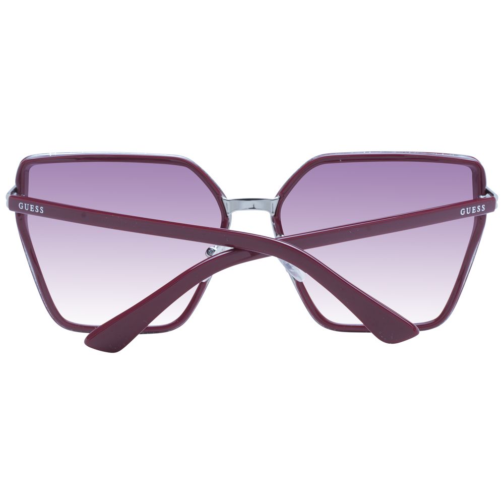 Guess Burgundy Women Sunglasses