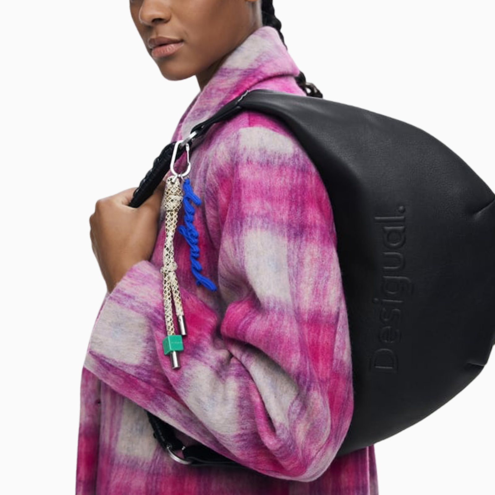 Дамска черна чанта Desigual Women Handbag 25WAXP52 Model View