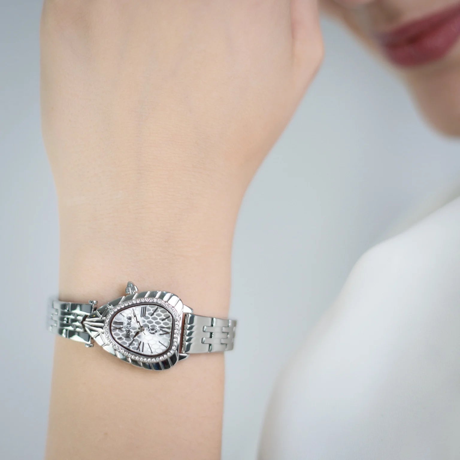 Дамски часовник Women’s watch Just Cavalli Animalier Perla JC1L366M0045
Silver