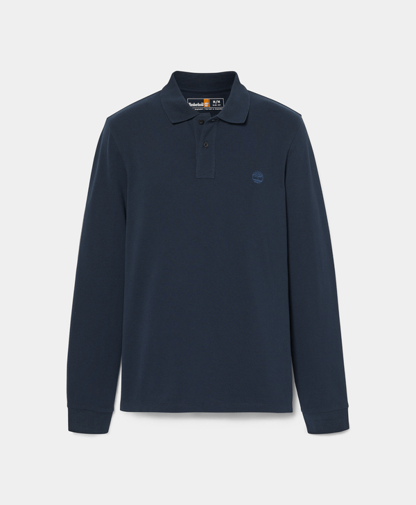 Мъжка поло блуза Men’s long sleeved polo shirt Timberland TB0A6VY6433 Dark Blue