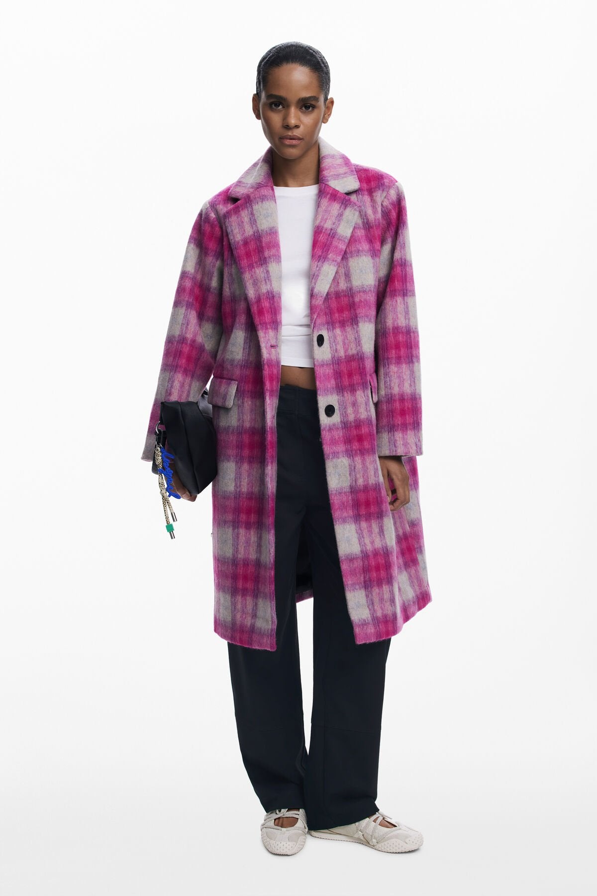Дамско вълнено палто Women’s wool coat Desigual 25WWEW153033XS