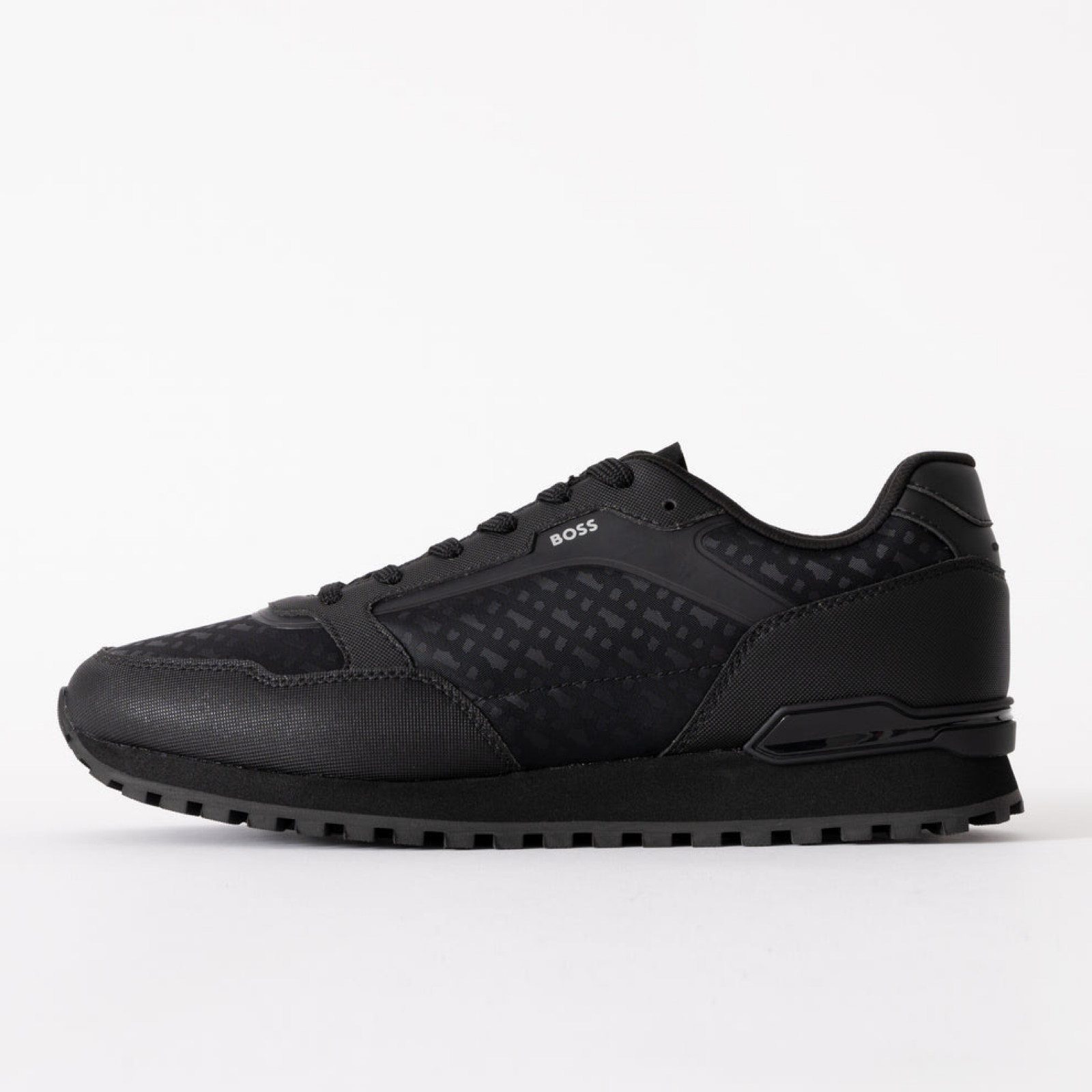 Мъжки черни маратонки Boss Parkour Men Sneakers 50552897 Lateral View