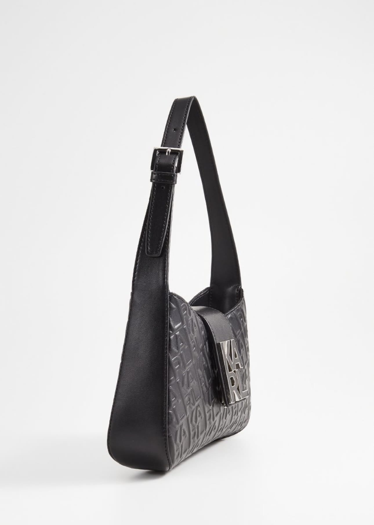 Дамска чанта в черно Women’s handbag Karl Lagerfeld 23WW3052 999 side view