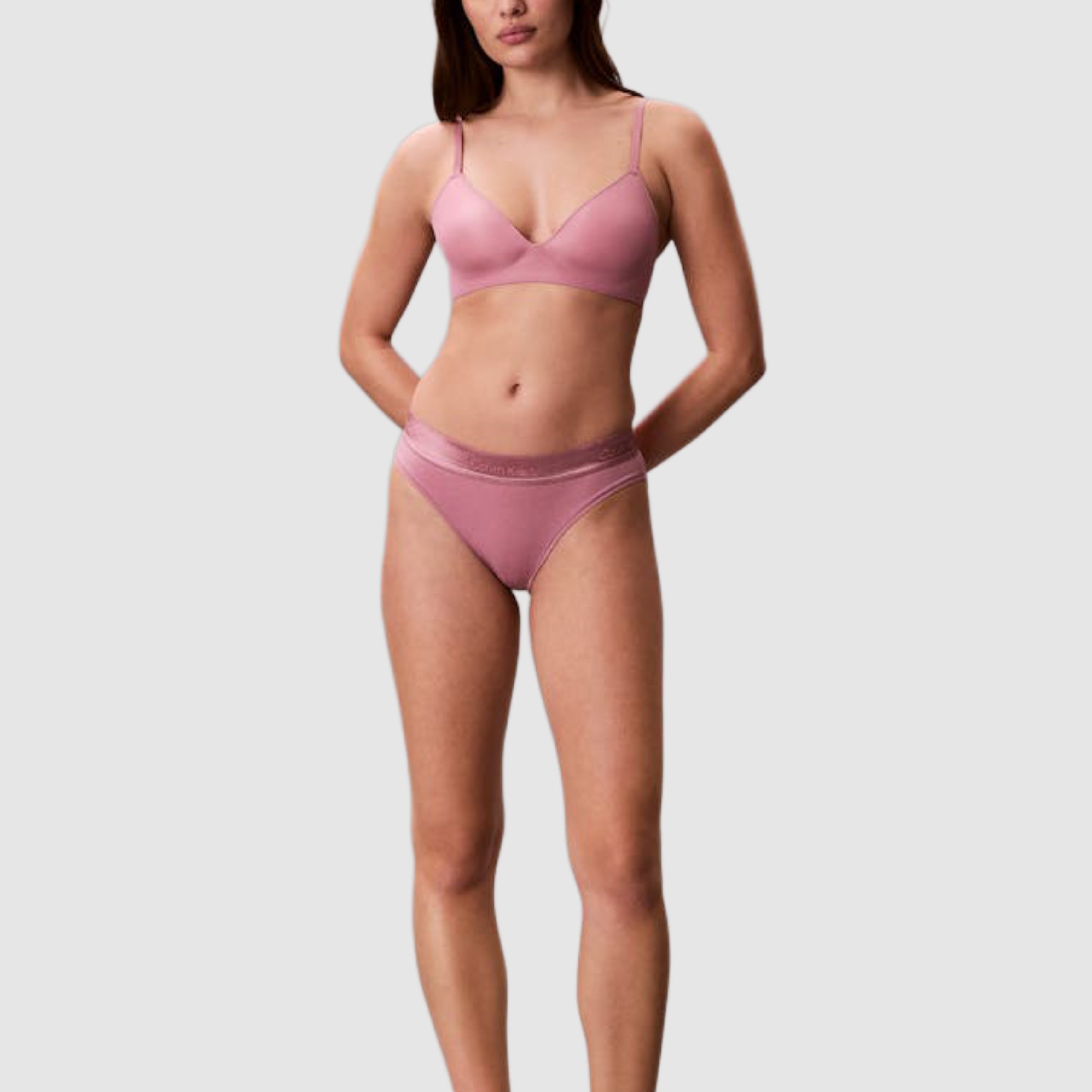 Дамско долнище на бански Calvin Klein women’s bottom swimwear QF8827 41I Front view 