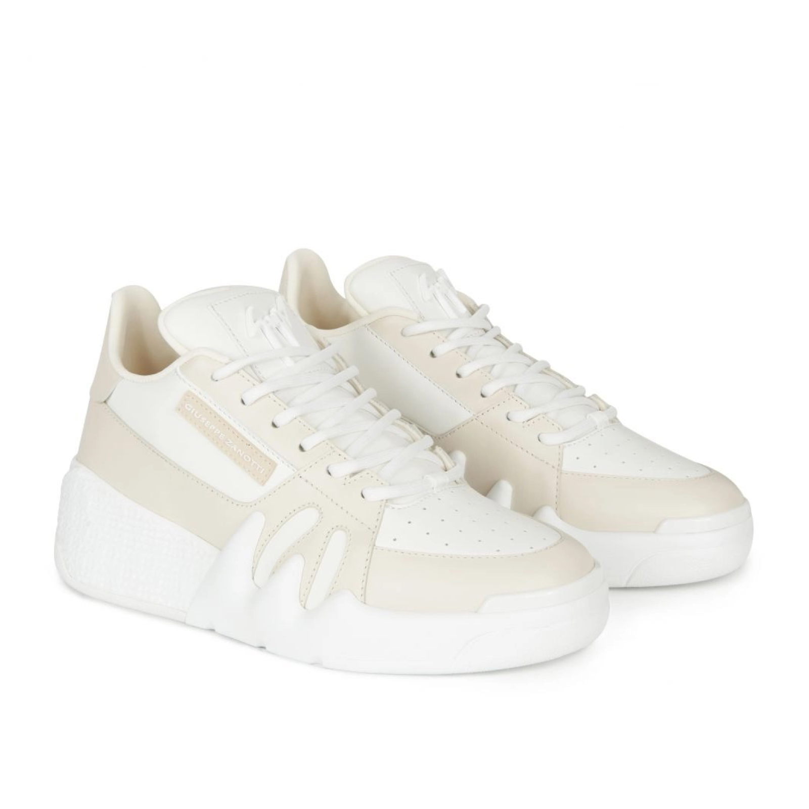 Giuseppe Zanotti Talon Leather Sneakers RS10008 005 Lateral View