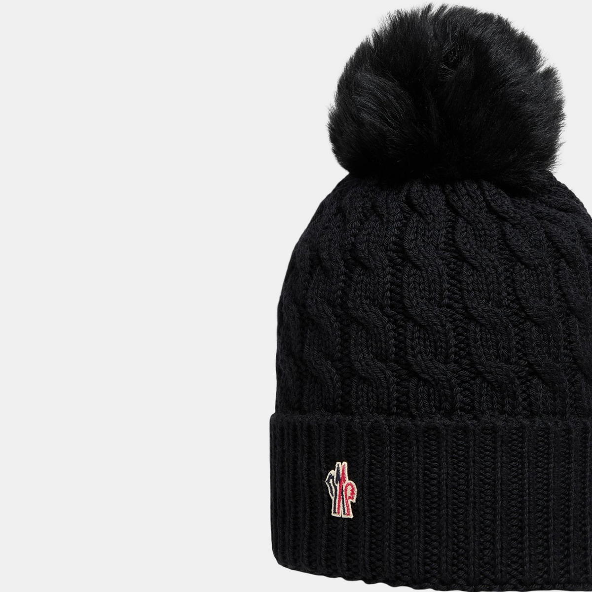 Moncler Grenoble Wool Beanie L20983B000010402A999 Close-Up
