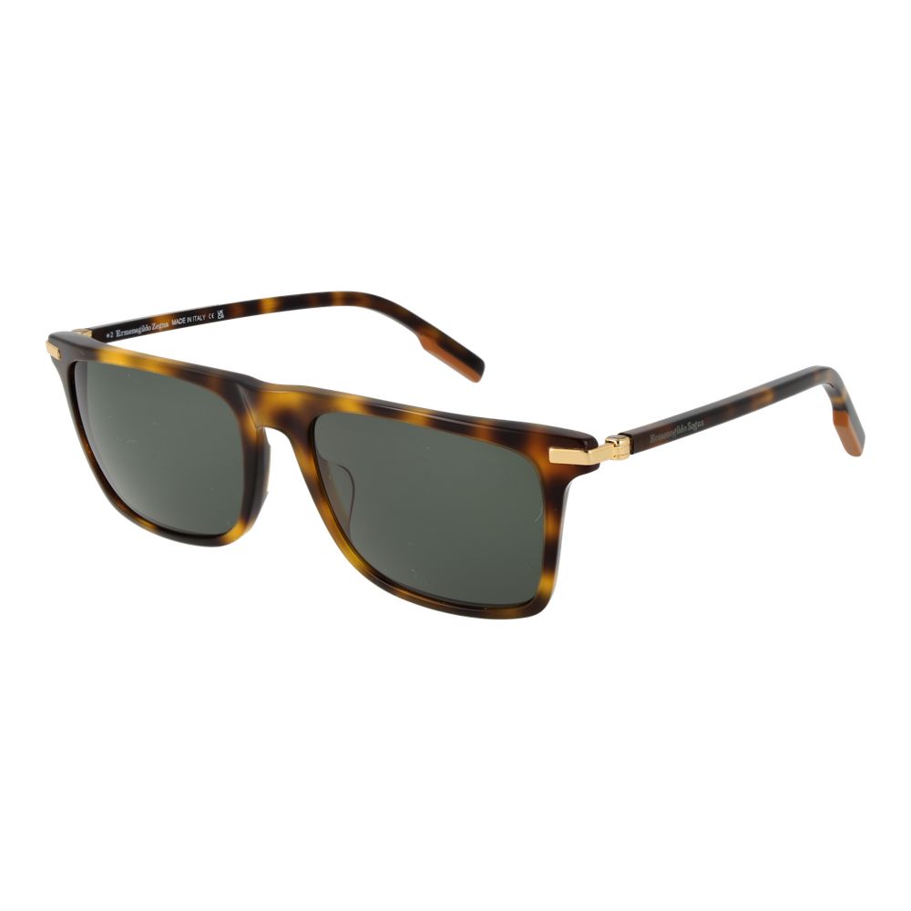 Ermenegildo Zegna Brown Men Sunglasses