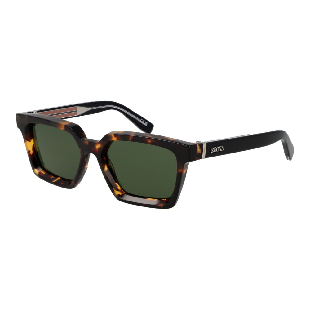 Ermenegildo Zegna Brown Men Sunglasses