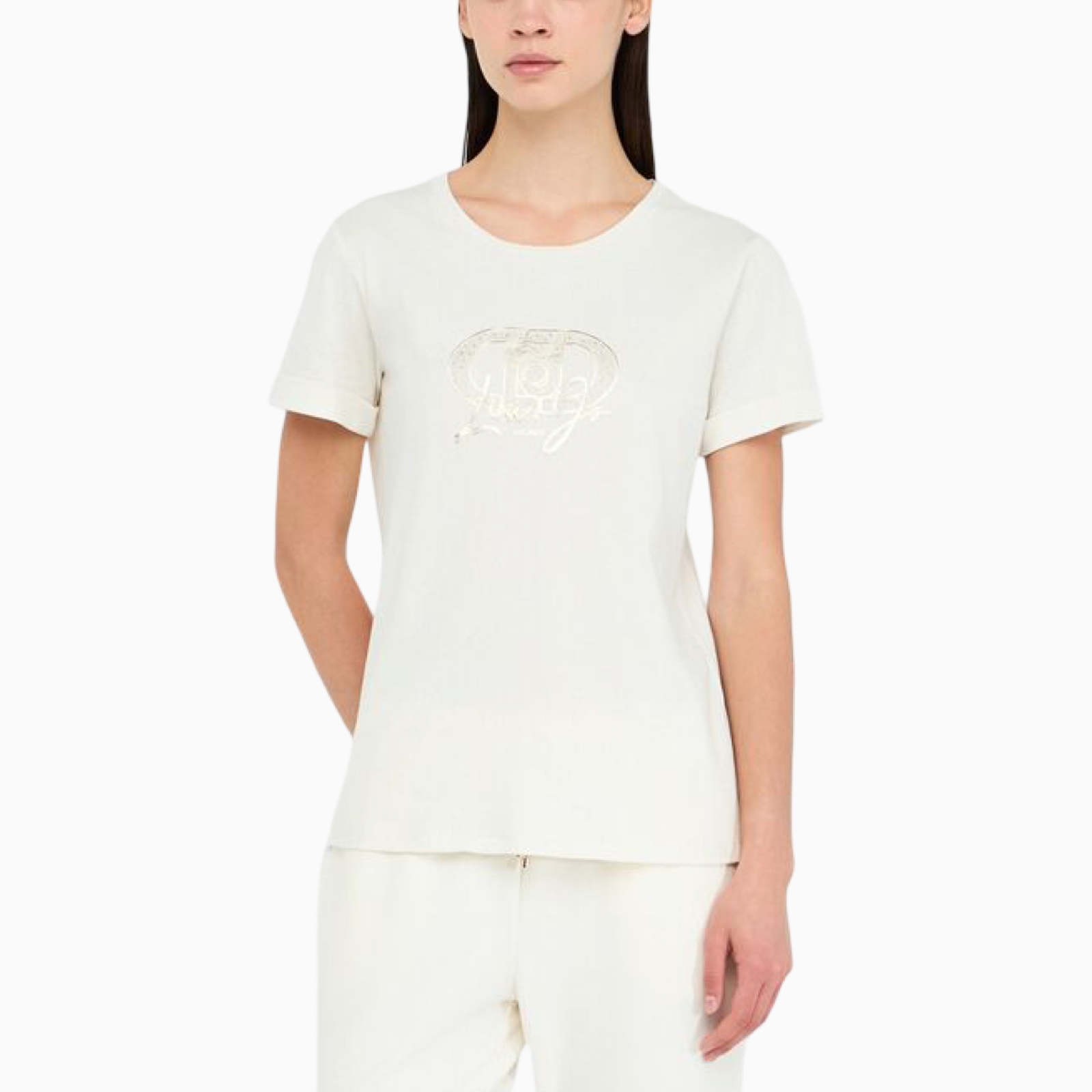 Дамска тениска Liu Jo Women T-shirt 
TF5163 JS923 Front View