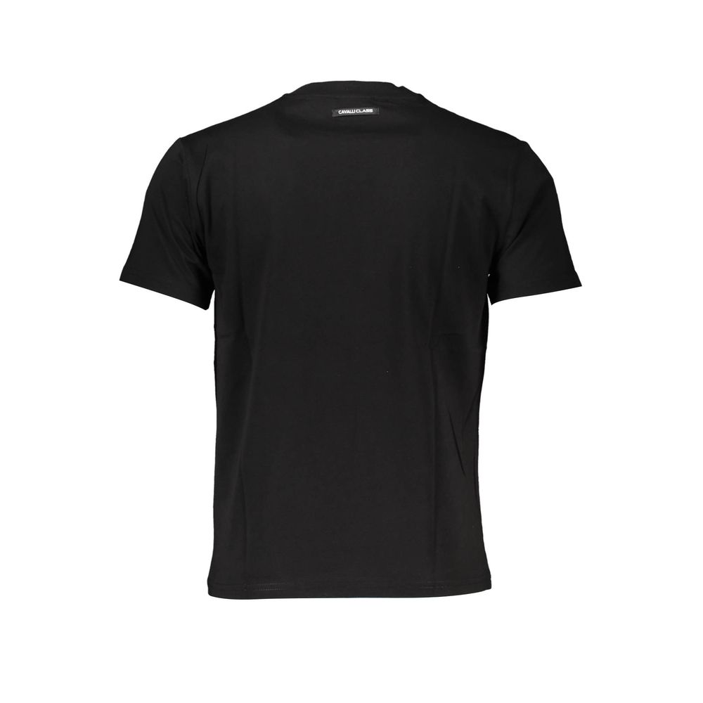Мъжка тениска Men's t-shirt Cavalli Class
QXT60I JD060 05051 Black back view