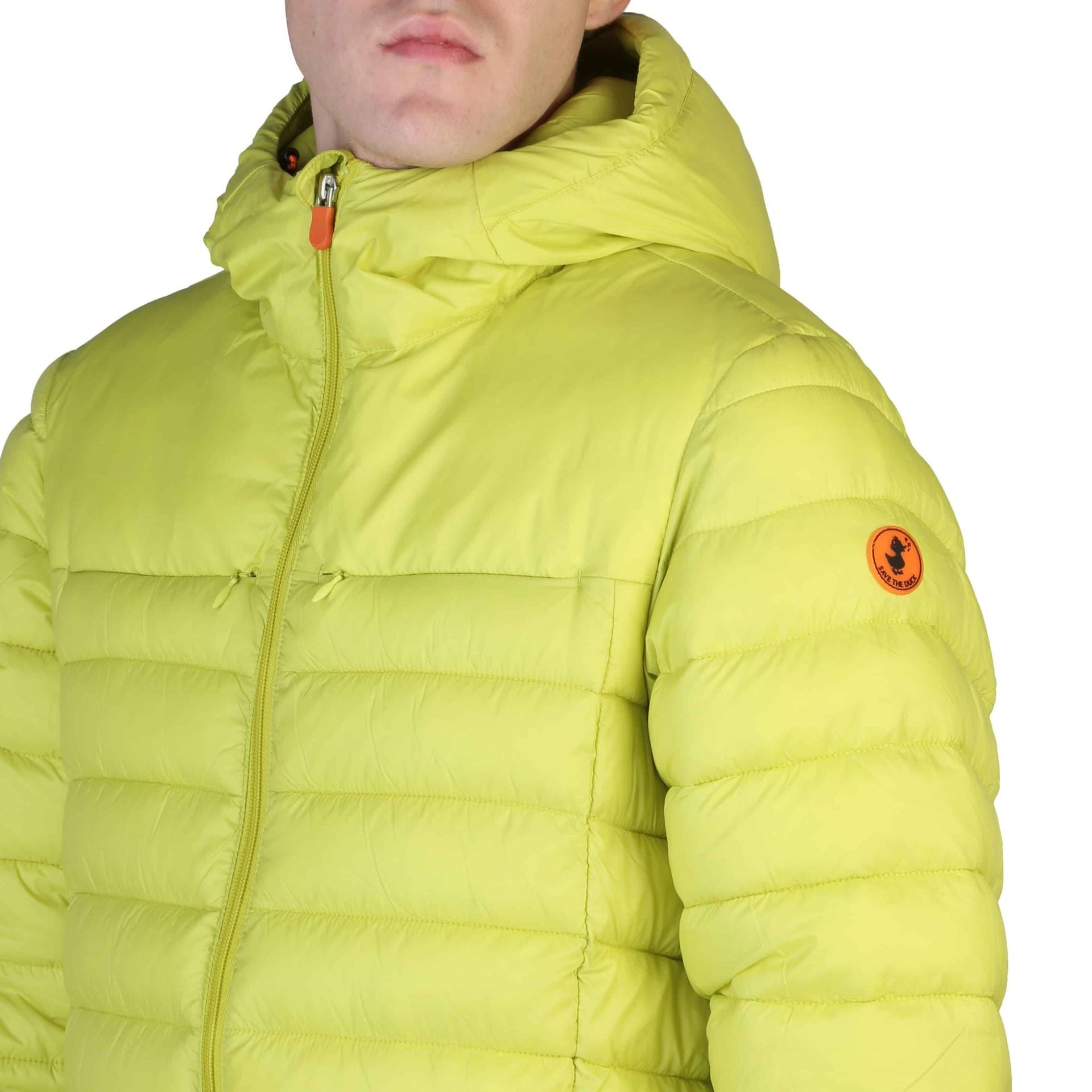Men’s jacket Save The Duck
ROMAN D39230M Citron Green close up view