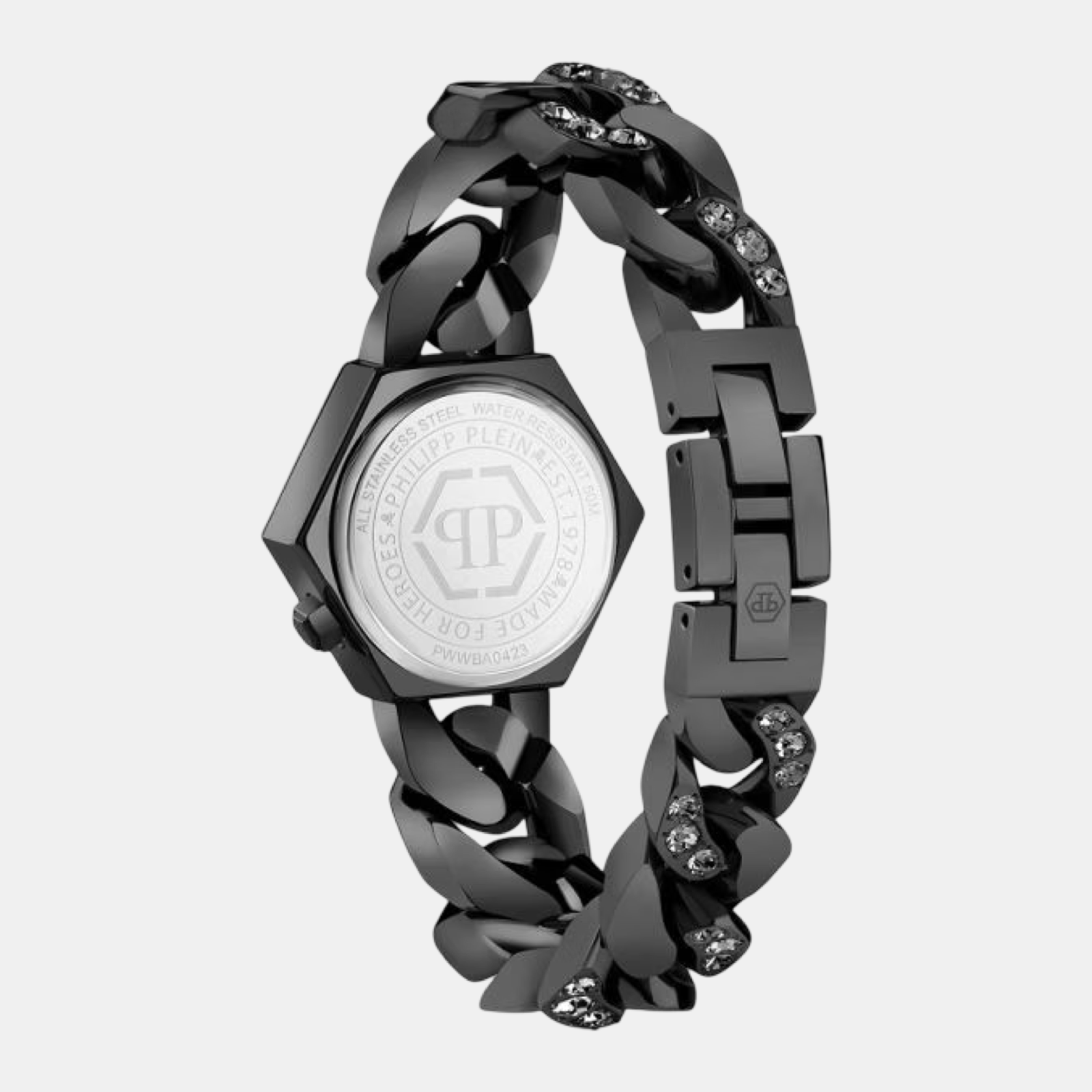 Дамски часовник Philipp Plein The Hexagon Groumette Women Watch PWWBA0423 Back View