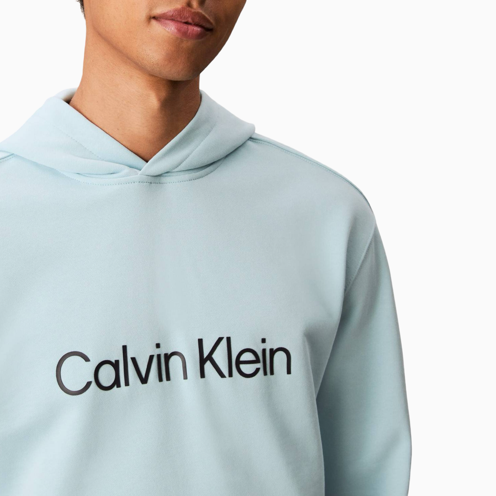 Мъжко синьо худи Calvin Klein Men Hoodie LV14LD231G Close-Up