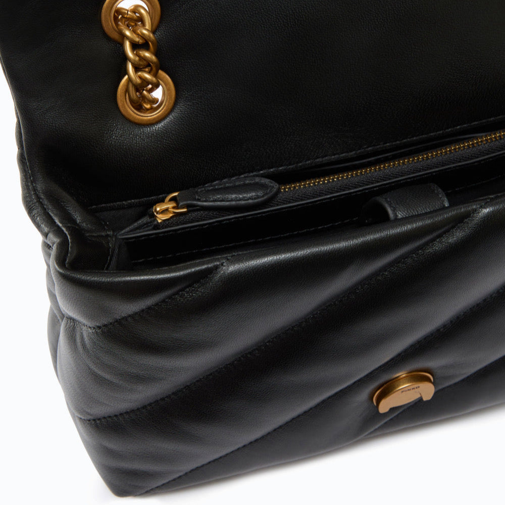 Дамска чанта Pinko women’s shoulder bag 100038 A0F2 Z99Q Inside view 