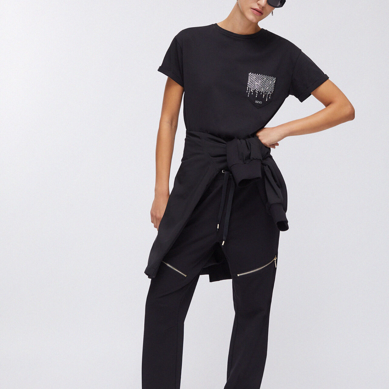 Дамка тениска Liu Jo Women T-shirt WA6372 JS923 P9392 Front View