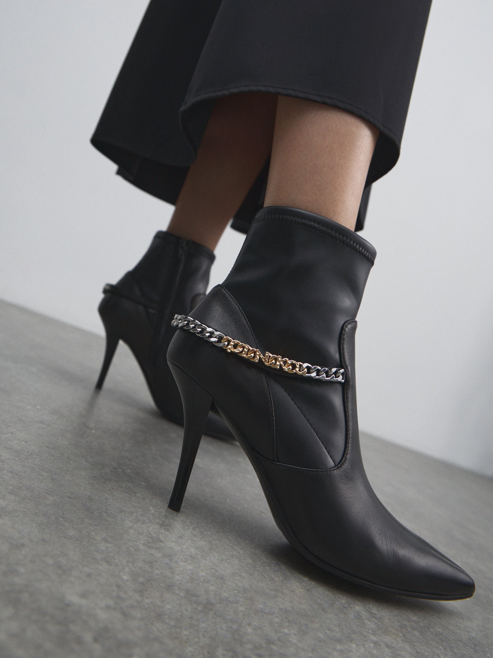 Дамски боти Women’s ankle boots PINKO Lucy SD0423P095Z99 Black lifestyle view