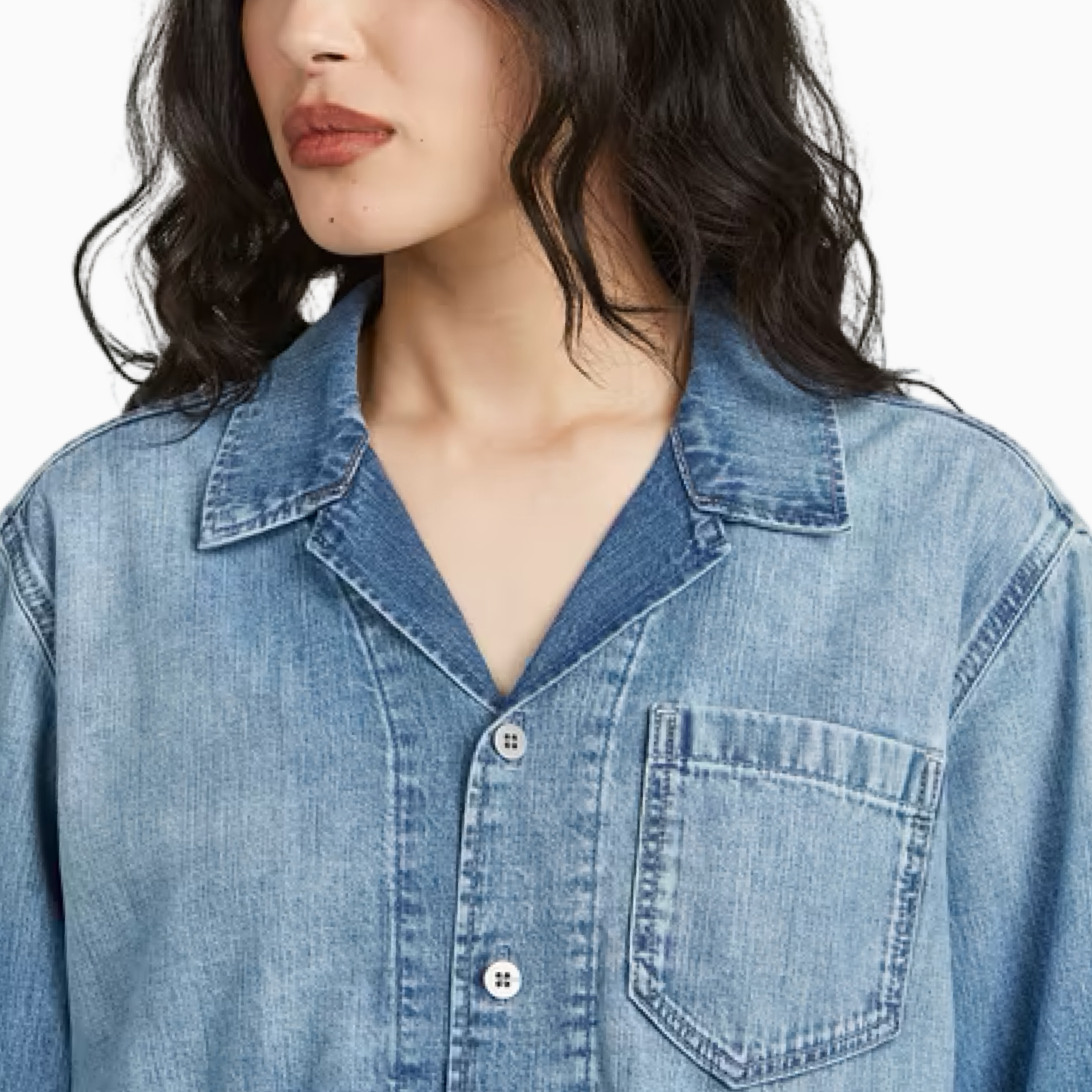 Дамска дънкова риза G-Star Women Shirt D29076 D252 H954 Close-Up