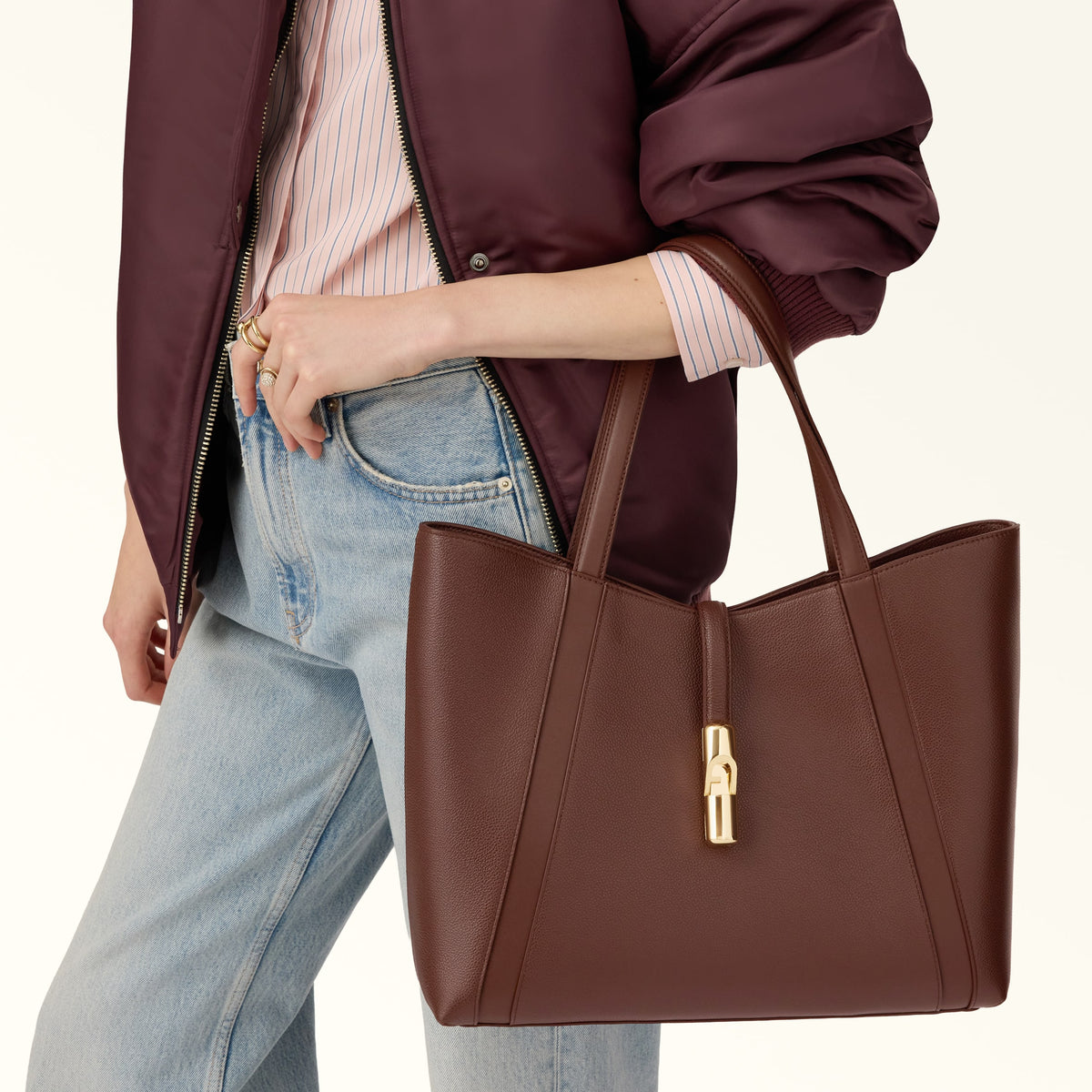 Furla Goccia L Tote Bag