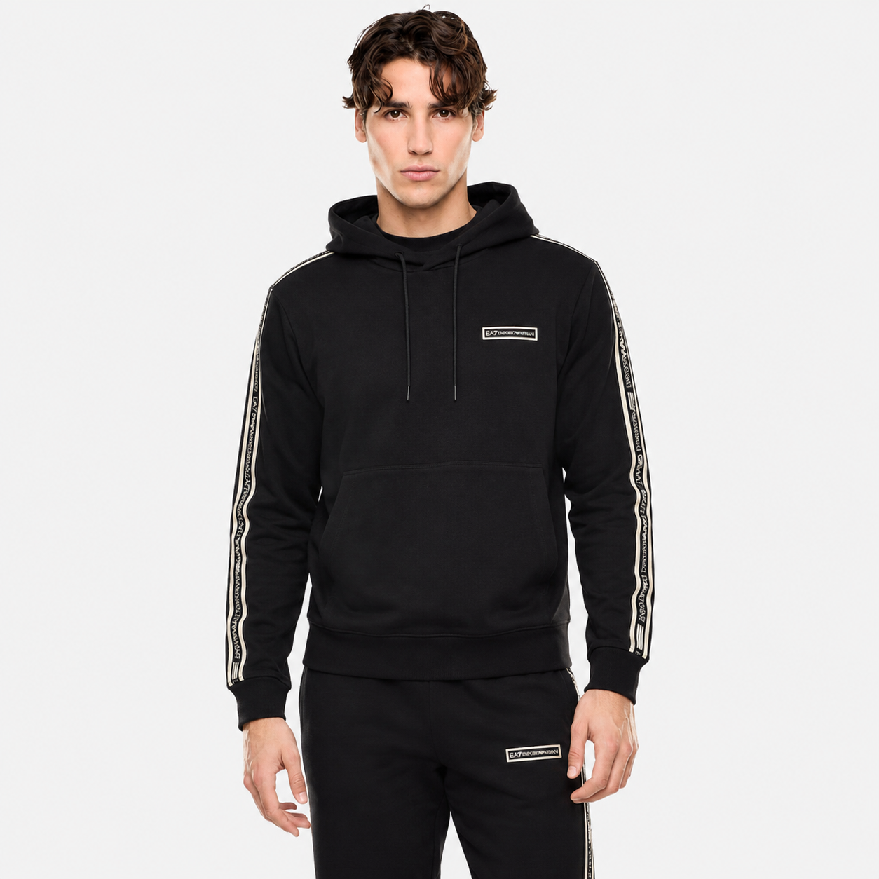 Мъжки суичър EA7 Emporio Armani Men Sweatshirt 7M002196 AF10377 UC001 Front View