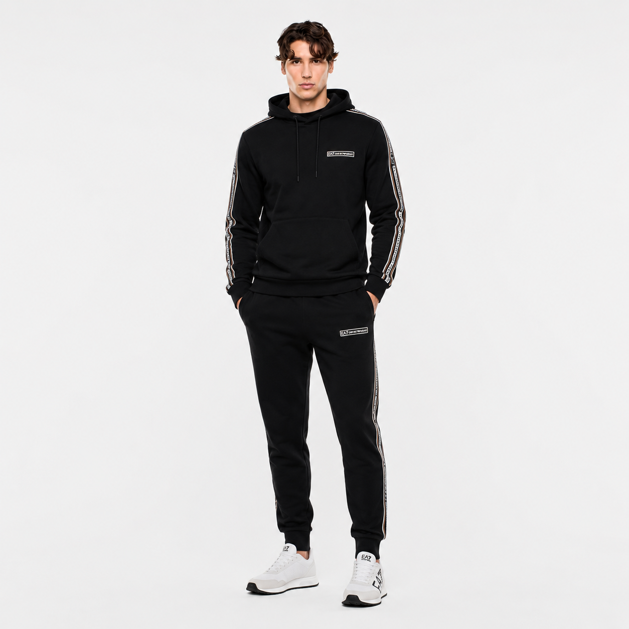 Мъжки суичър EA7 Emporio Armani Men Sweatshirt 7M002196 AF10377 UC001 Front View