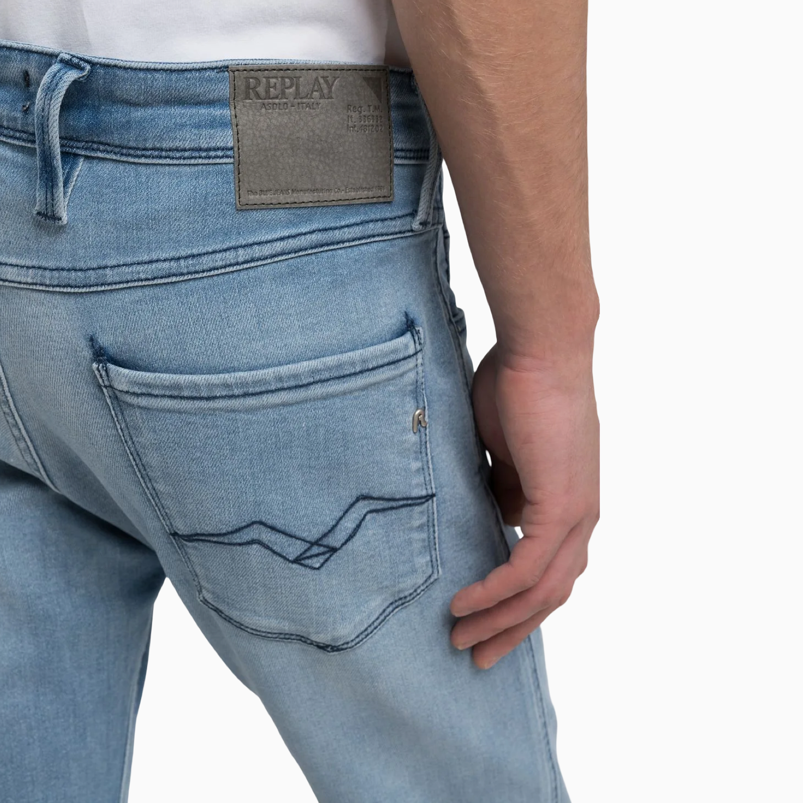 Мъжки дънки Replay Men Jeans M914Y.000.261 C42 Close-Up