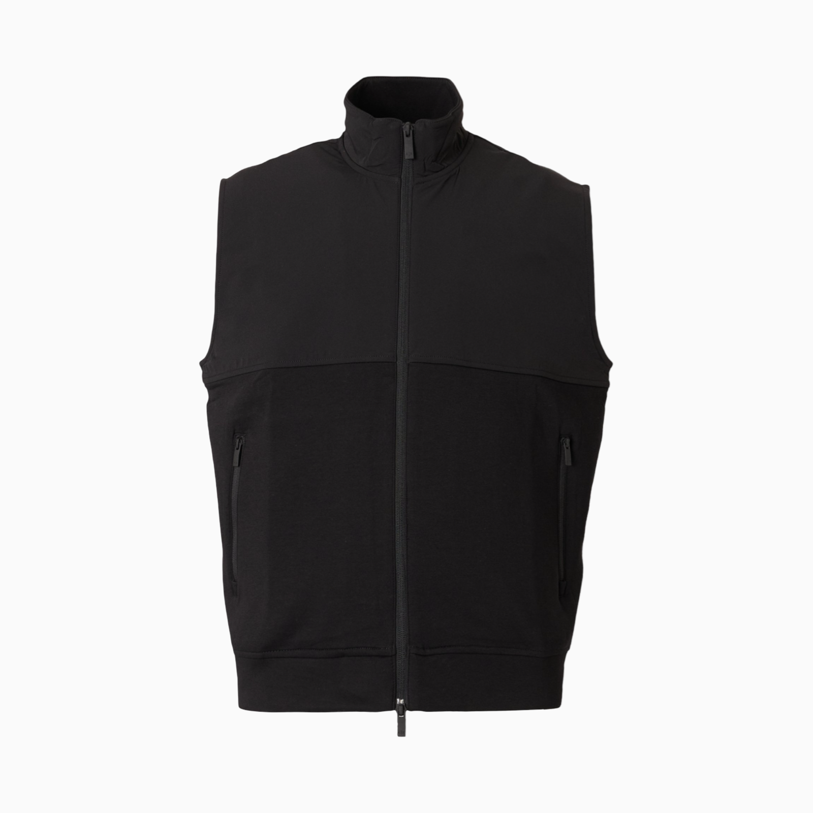 Мъжки черен елек Armani Exchange Men Gilet XM001565 AF10818 UC001 Front View