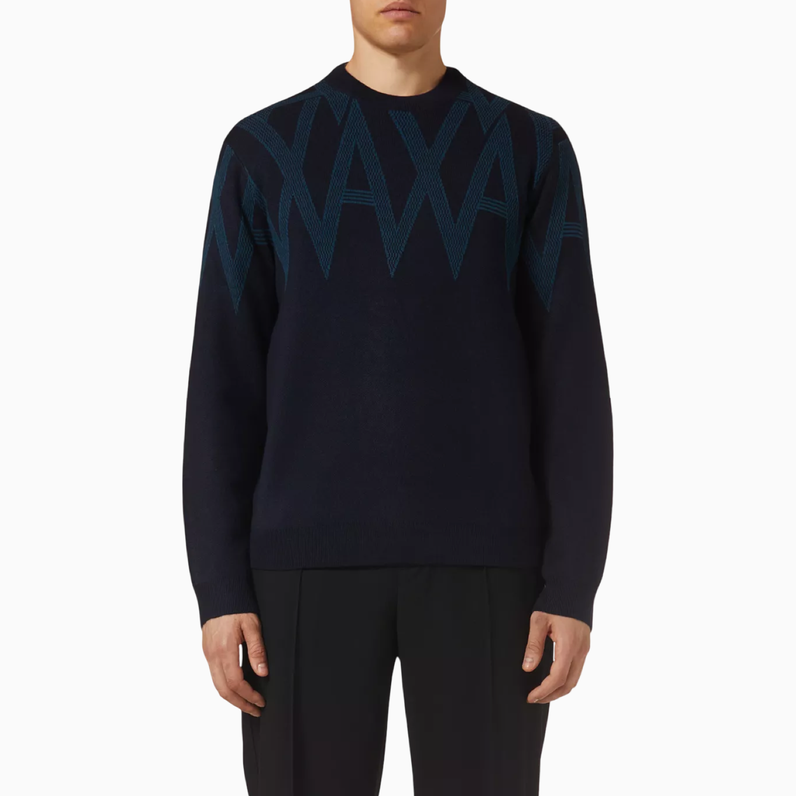 Мъжки пуловер Armani Exchange Men Sweater XM001338 AF14007 Front View