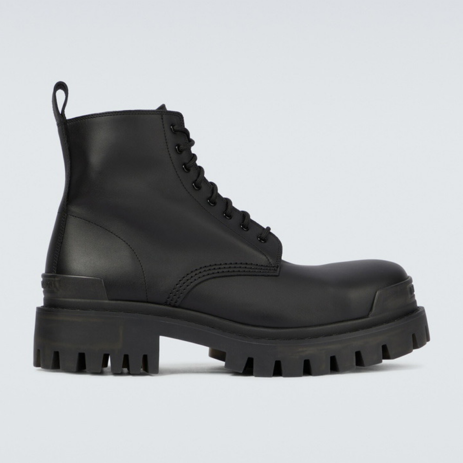 Balenciaga Strike Bos Taurus Men Boots Medial View