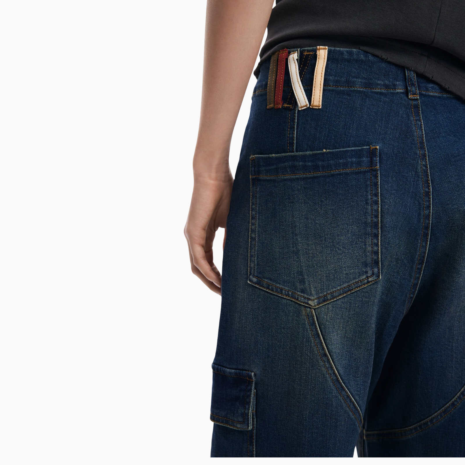Дамски дънки Desigual Jeans 25WWDD06 Back View
