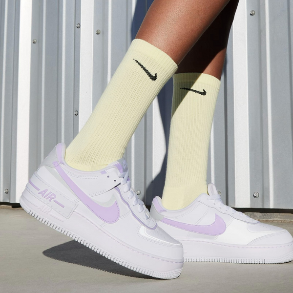 Дамски кецове Nike Air Force 1 Shadow FN6335-102 Women Sneakers Model View