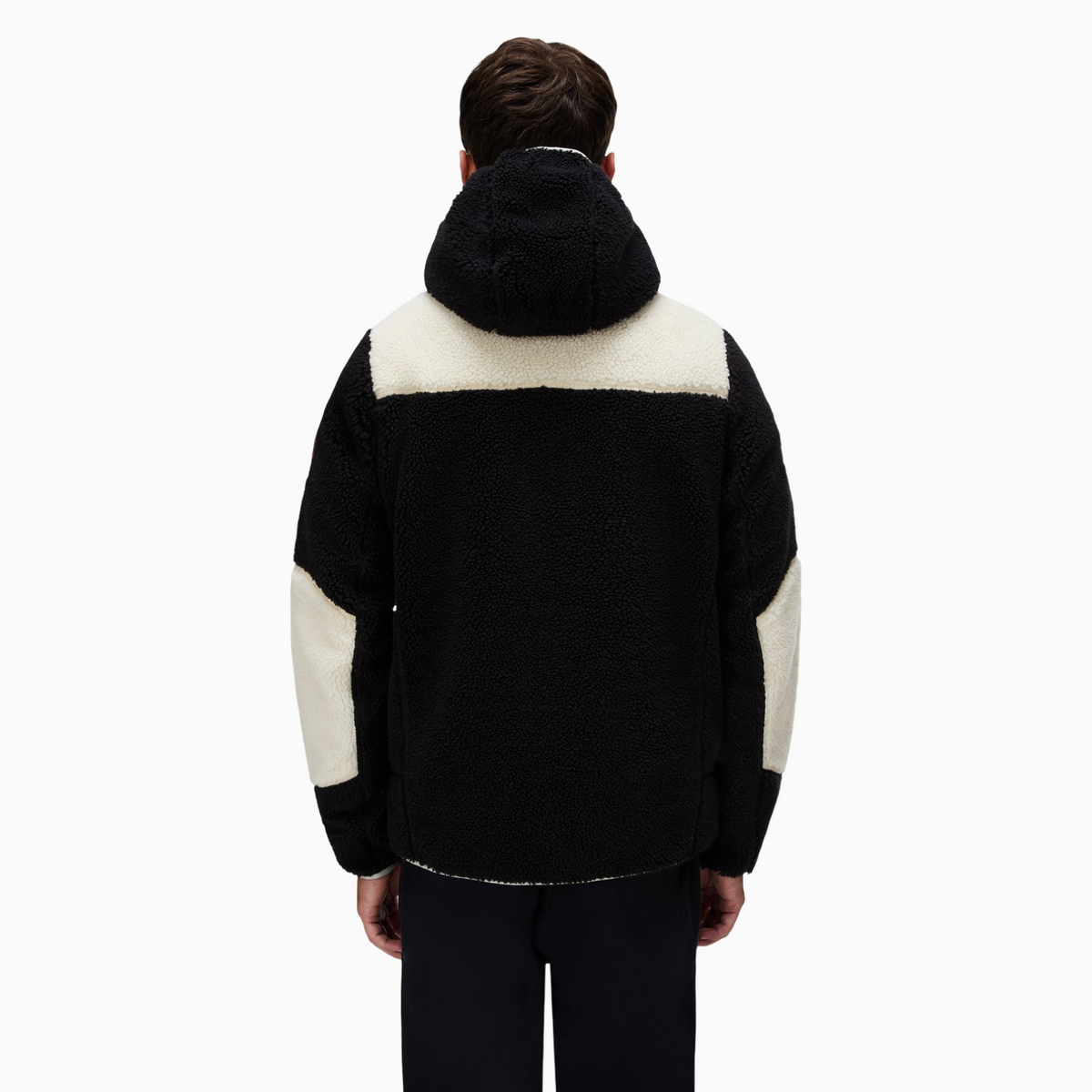 Мъжко худи Napapijri Yupik Men Fleece Hoodie NP0A8AZX MCB Back View