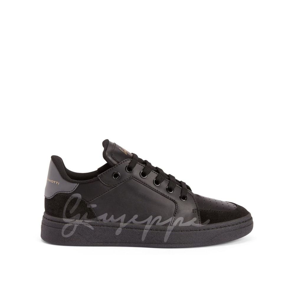 Мъжки кецове Men’s sneakers Giuseppe Zanotti RU30053 00104 Black lateral view