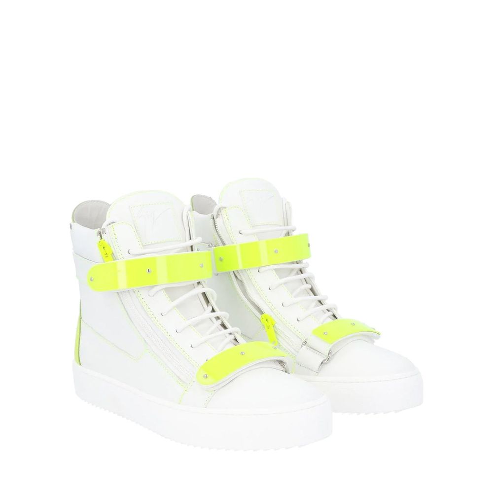 Мъжки кецове Men’s sneakers Giuseppe Zanotti Coby RM20004003 white angled view