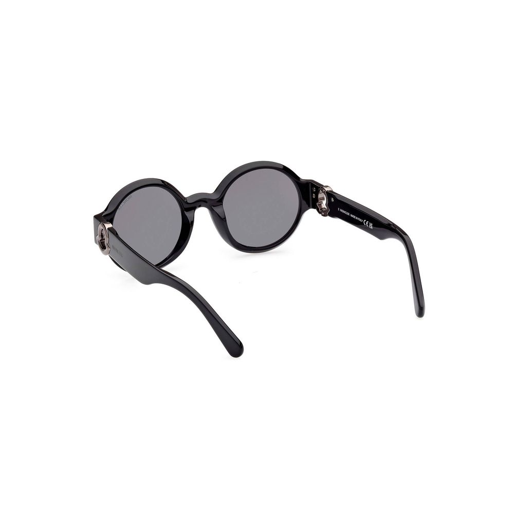 Moncler Black Pantograph Sunglasses
