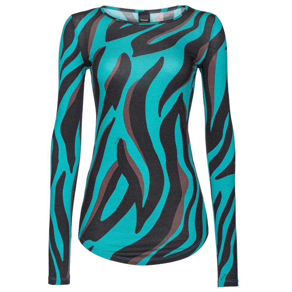 Дамска блуза плетиво с дълъг ръкав Women’s sweater PINKO 101813A1DCVNB front view