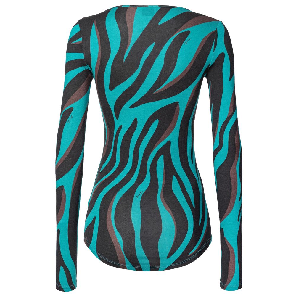 Дамска блуза плетиво с дълъг ръкав Women’s sweater PINKO 101813A1DCVNB back view