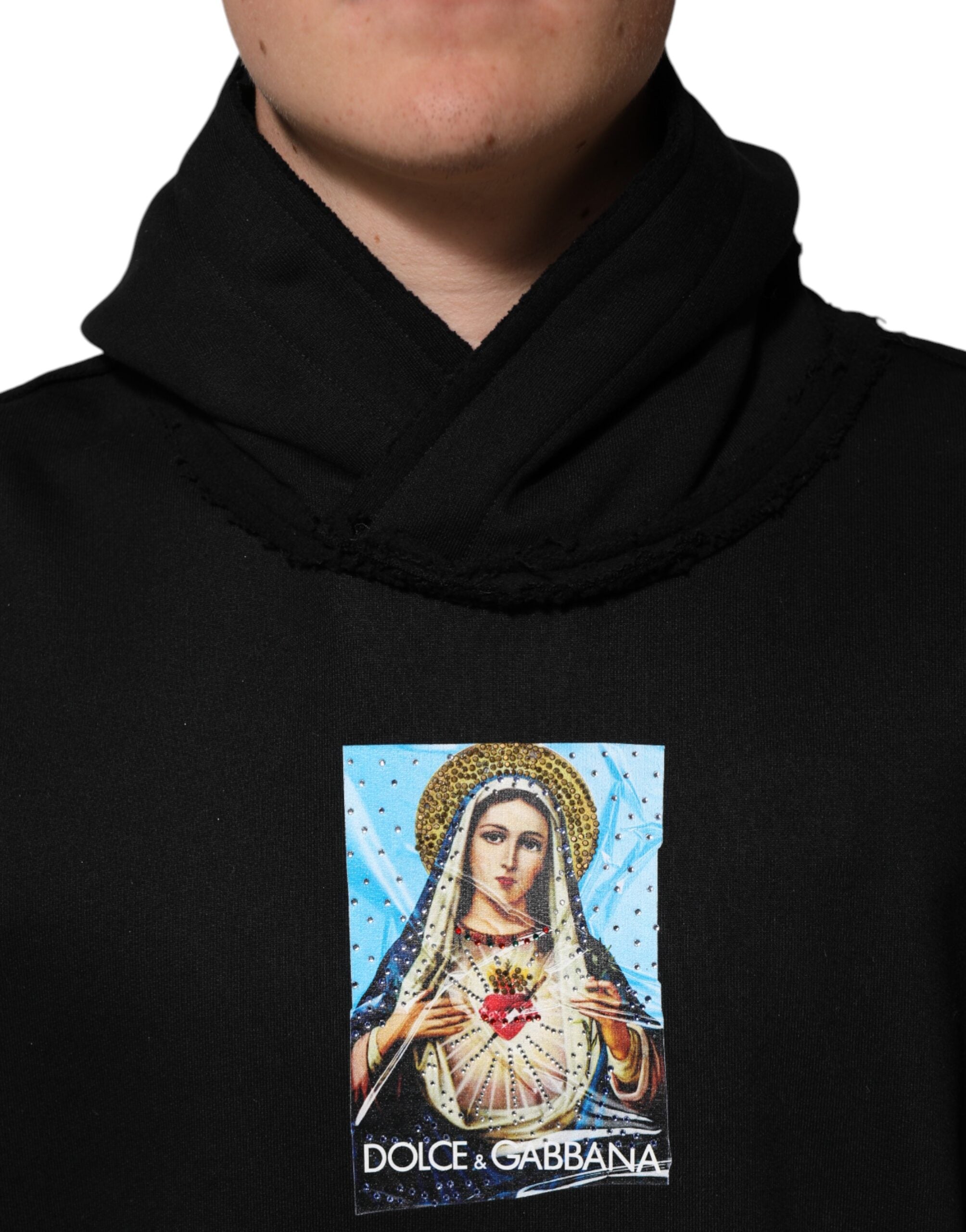 Dolce & Gabbana Crystal Embellished Sweatshirt