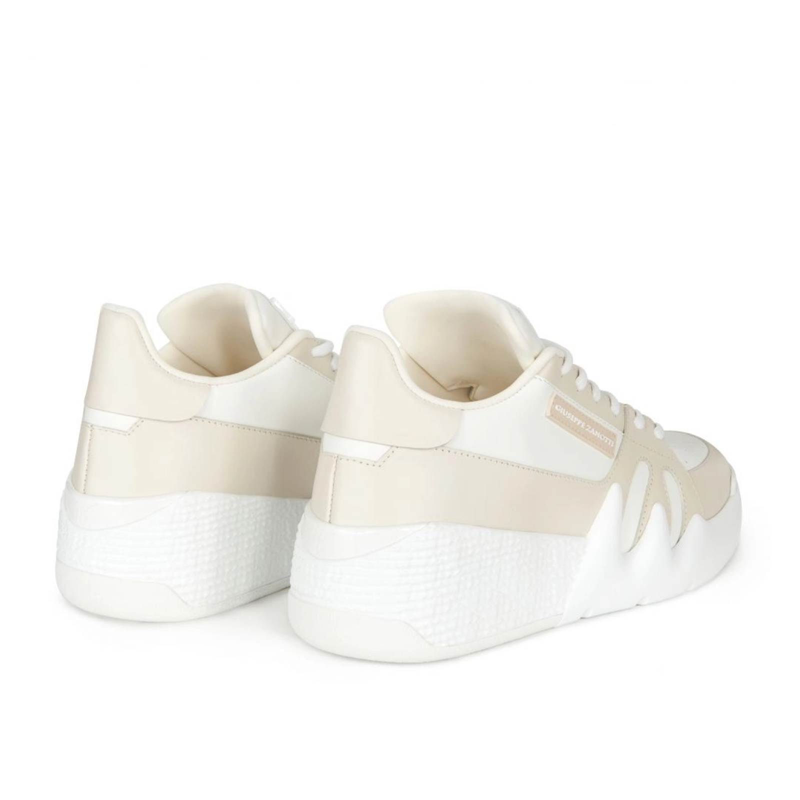 Giuseppe Zanotti Talon Leather Sneakers RS10008 005 Heel View