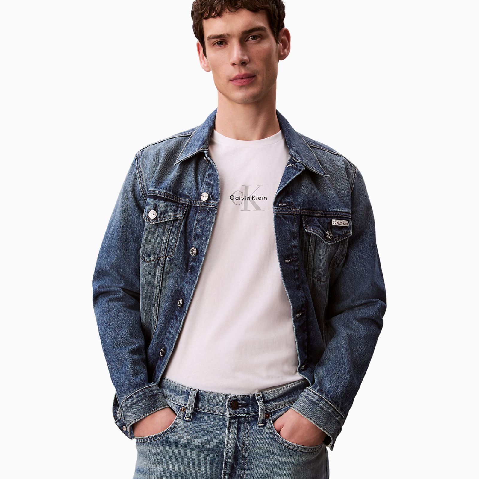 Мъжка тениска Calvin Klein Jeans Men T-shirt LV04RB866G YAF Front View