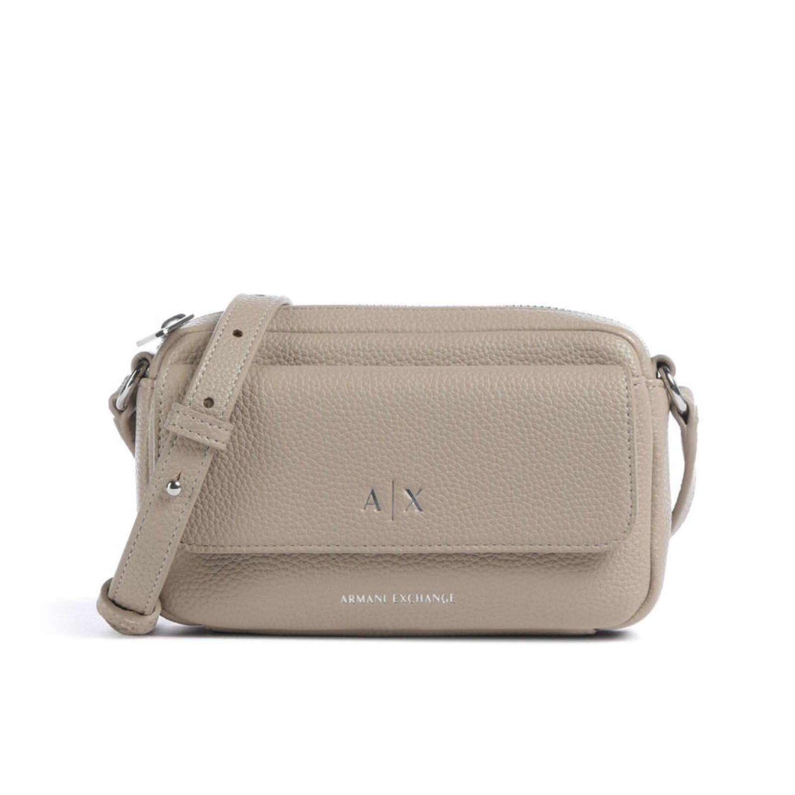 Дамска бежова чанта Armani Exchange Women Crossbody Bag XW001547 AF17019 U6223 Front View