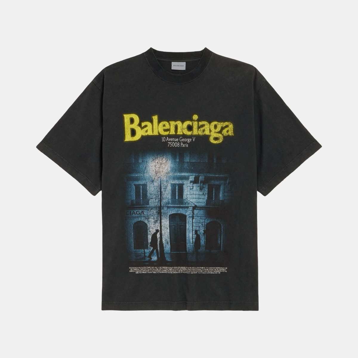 Balenciaga The Address T-shirt 764235TUVO61041 Front View
