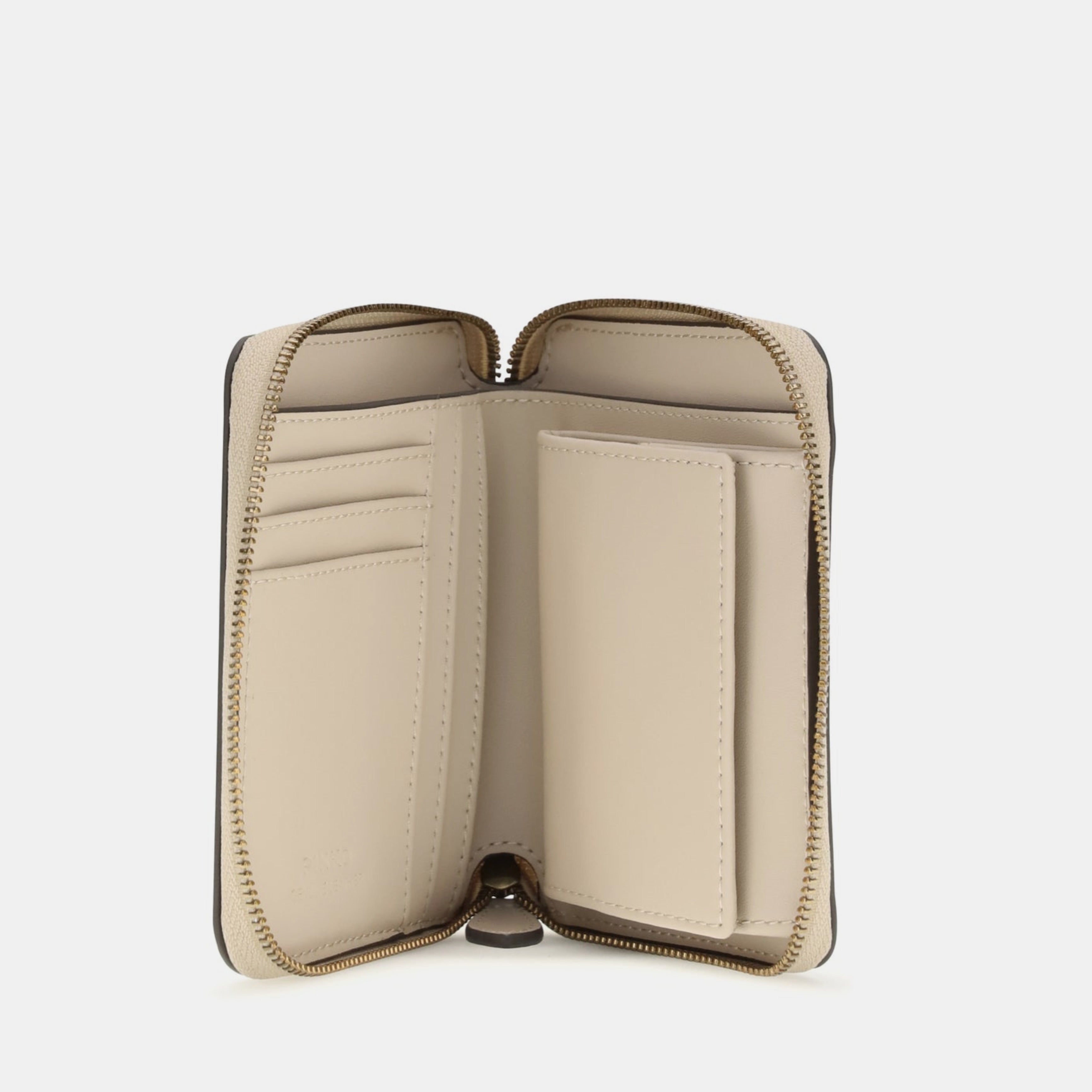 Дамско портмоне с цип Women’s wallet Pinko Beige 100249A0F1C50Q inside view