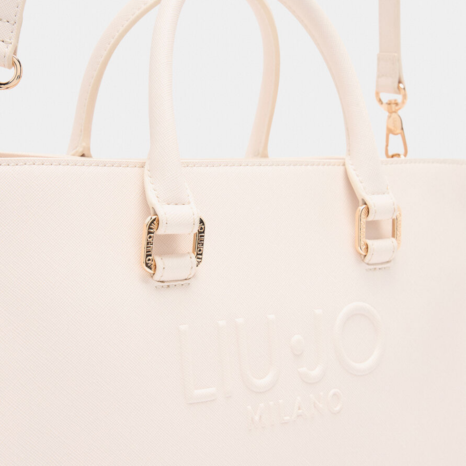 Дамска бежова чанта Liu Jo Better Shopping Bag AF5149 E0087 Close-Up