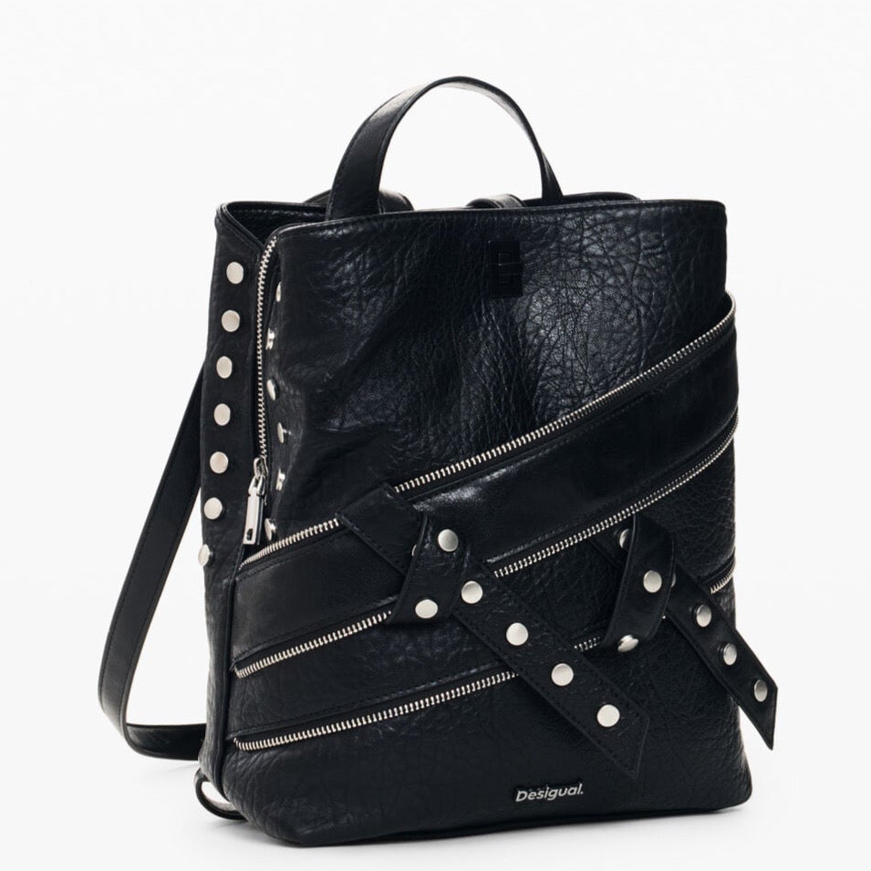 Дамска раница Desigual women’s rucksack 26WAKP30 2000 Side view 