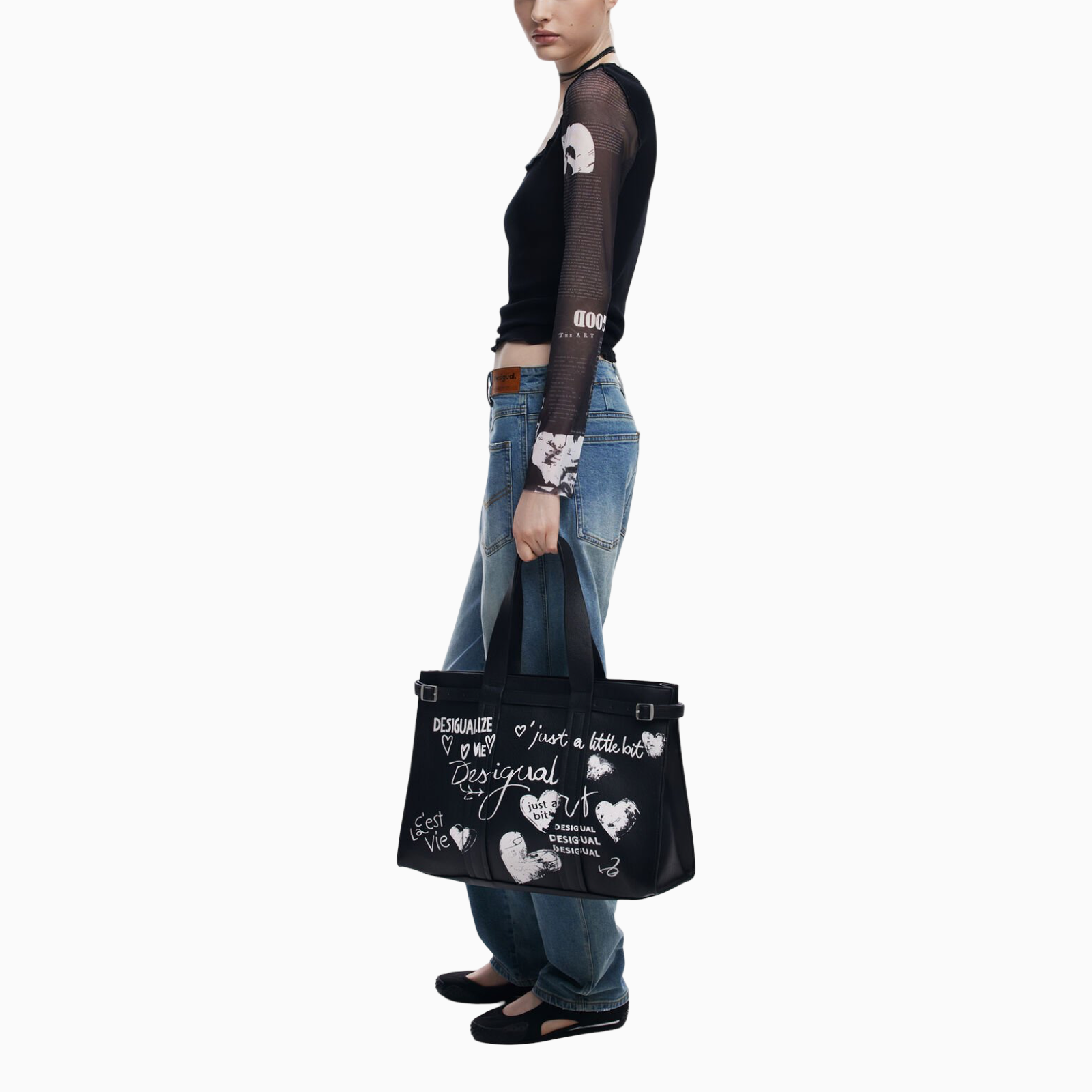 Дамска чанта Desigual Bag 25WAXPA5 Hand View