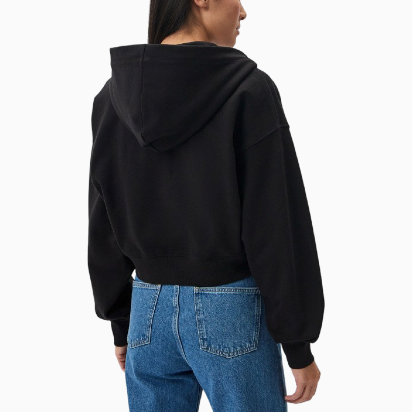 Дамски черен суичър Calvin Klein Jeans J20J224440