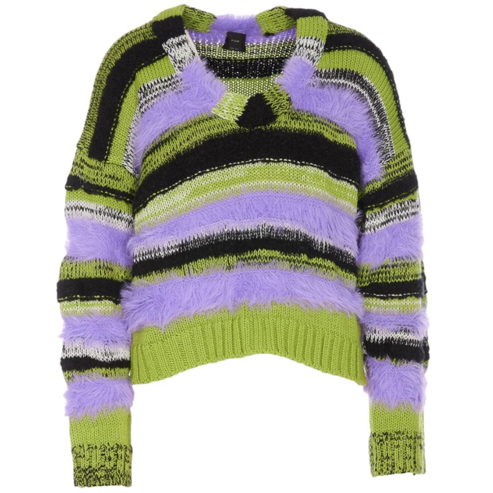 Дамски пуловер Women’s marabou sweater Pinko 9BYX SWD050 MLC front view
