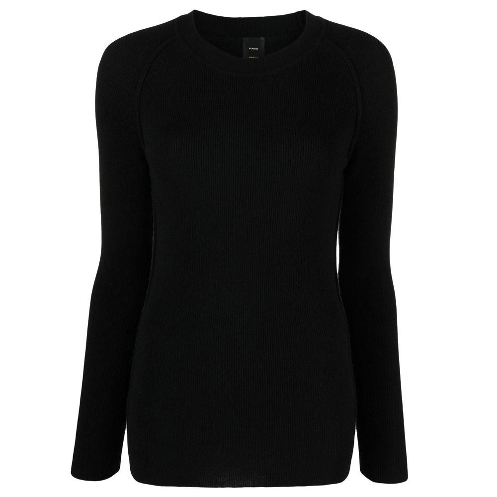 Дамски пуловер Women’s wool sweater PINKO 102121 A1A7 Black front view