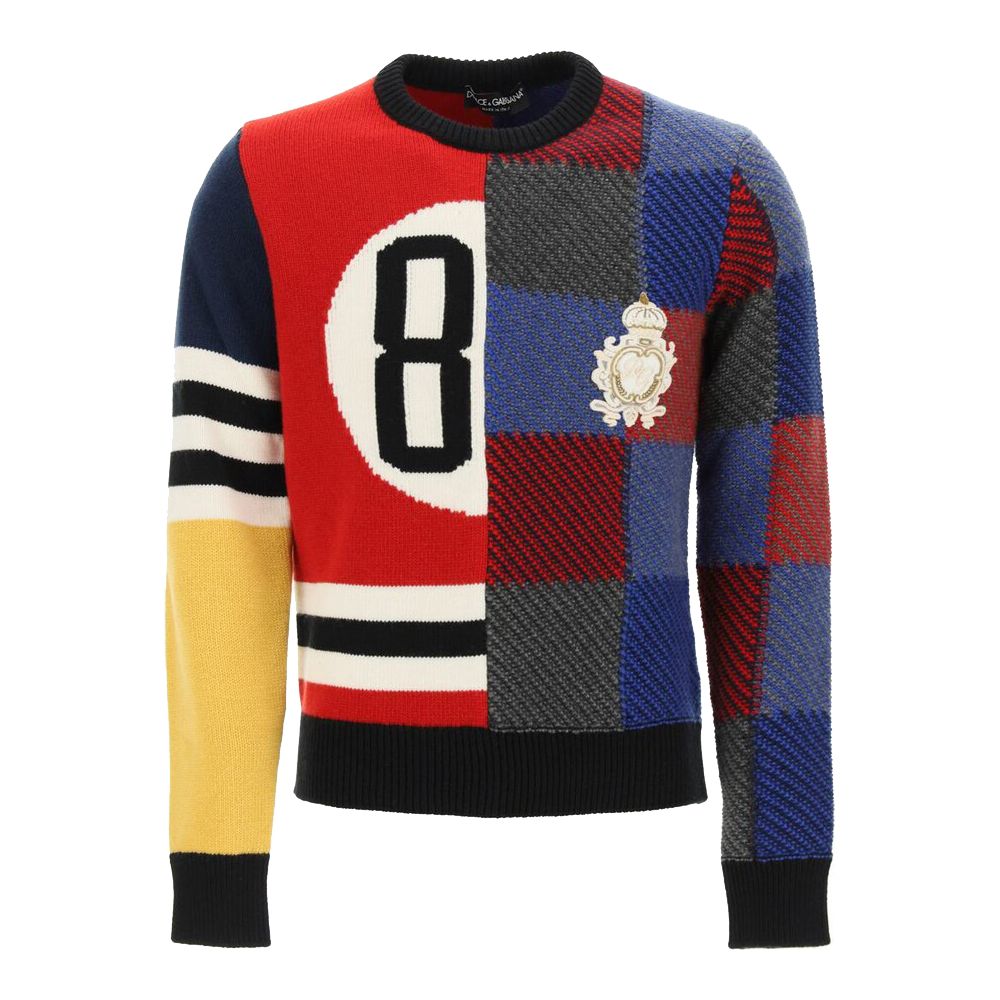 Мъжки вълнен пуловер Men’s wool sweater Dolce & Gabbana GXG41Z JBMW7