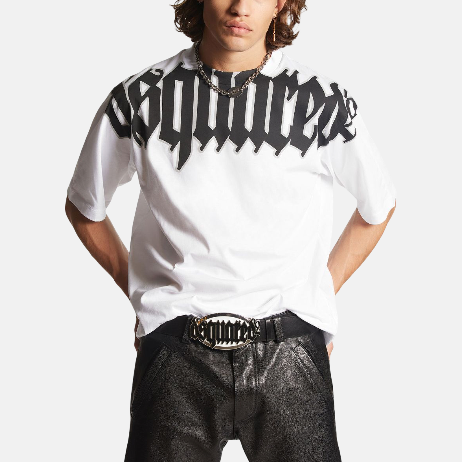 Dsquared² Gothic Men T-Shirt Front View
